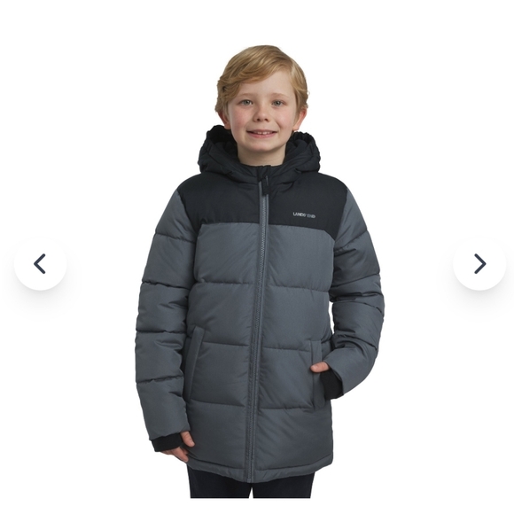 Land's End Hooded Youth Parka Jacket nwt